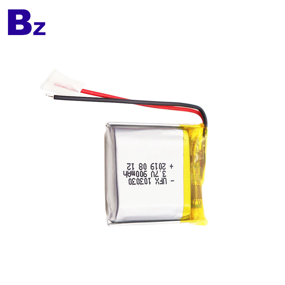 UFX103030_3.7V_900mAh_3