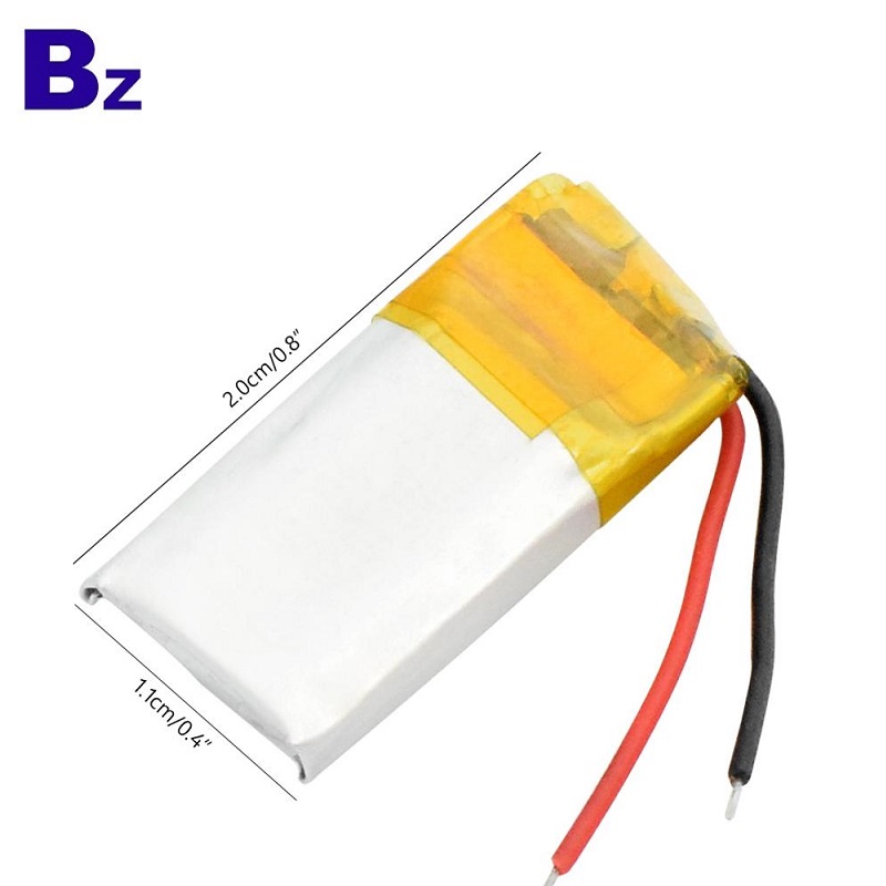 401120 55mAh 3.7V Li-polymer Battery