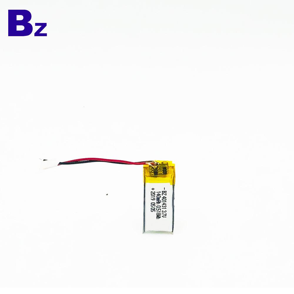 401431 140mAh 3.7V Lithium Polymer Battery 