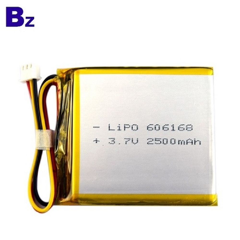 3.7V 2500mAh Rechargeable Lipo Battery